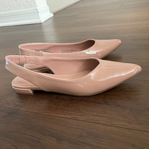 Madded Girl Tan Flats - Picture 2 of 3